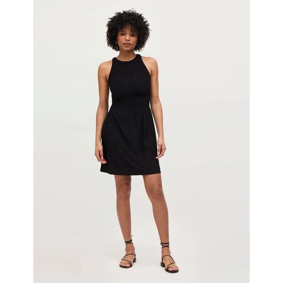 Hill House Home The Jersey Lilou Nap Dress Black | XXS - Picture 1 of 7